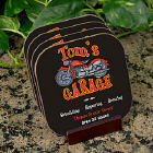 My Garage Personalized Coaster Set